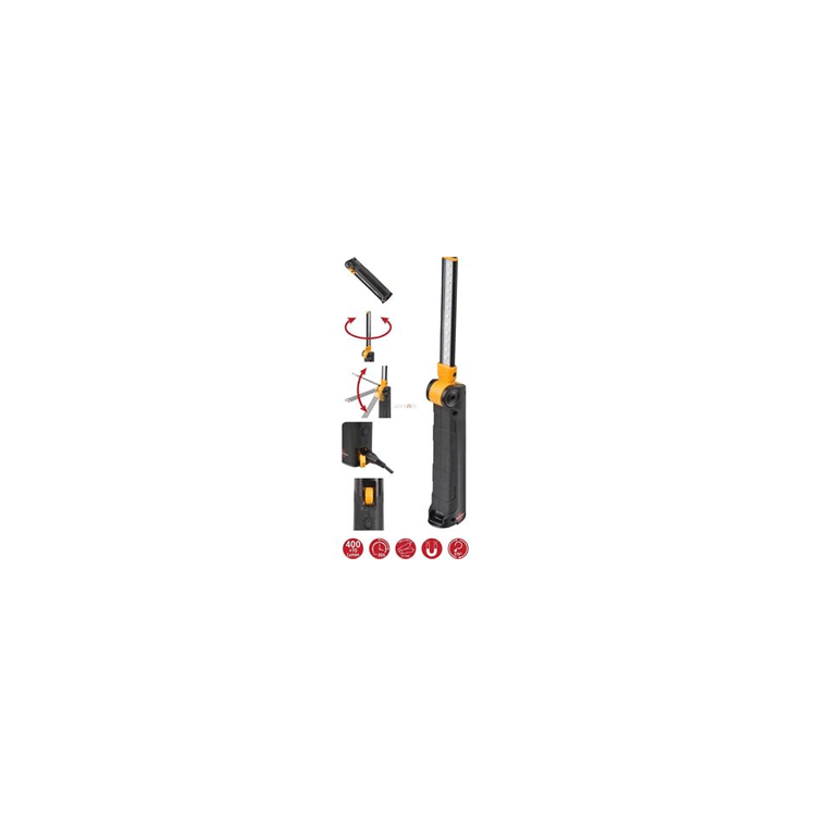 RECHARGEABLE LED HAND LAMP SANSA 400 A
