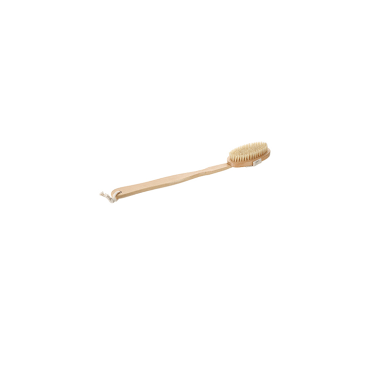 BRUSH ON WOOD HANDLE