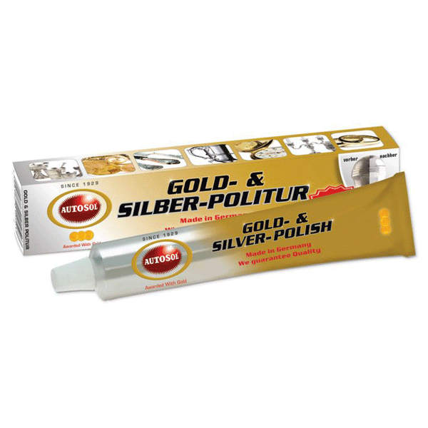 AUTOSOL GOLD & SILVER POLISH 75ML