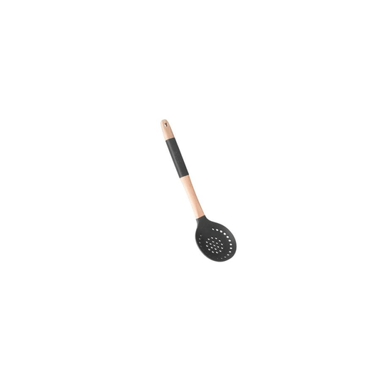 SKIMMING LADLE BLACK WOOD
