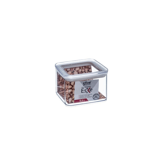 SQUARE PS AIR SEALED BOX 500ML