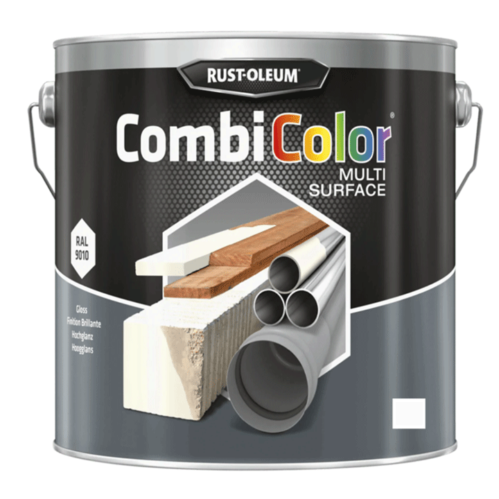 WHITE GLOSS MULTI-SURFACE COMBICOLOR 7392 750ML RUST-OLEUM