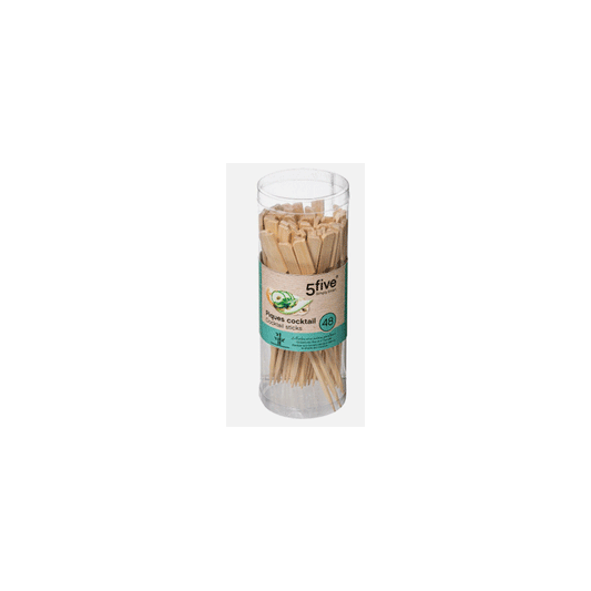 BAMBOO COCKTAIL PICKS X48
