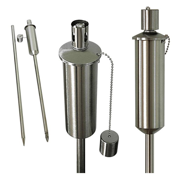 OIL BURNER 120CM STAINLESS