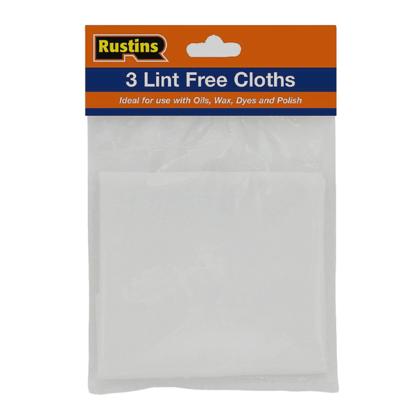 LINT FREE CLOTHS 3PCS RUSTINS