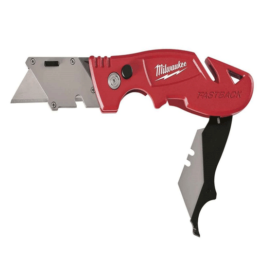 MILWAUKEE FASTBACK FOLDING KNIFE WITH BLADE STORAGE 164037
