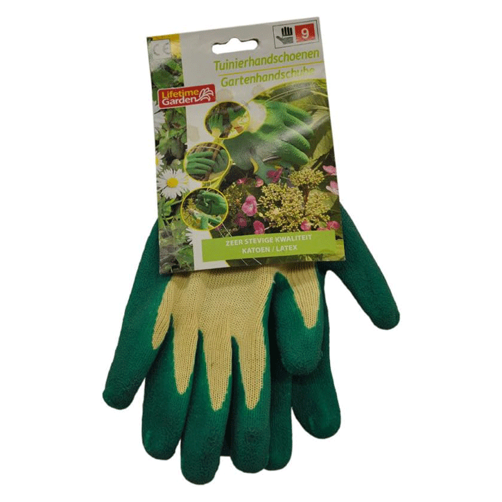 GARDEN GLOVES WITH LATEX