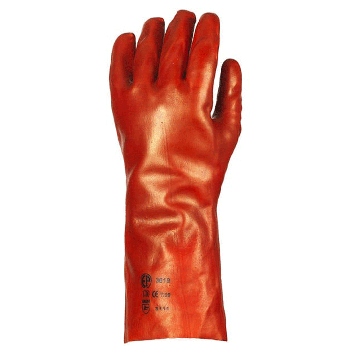 GLOVES CE PVC 35CM