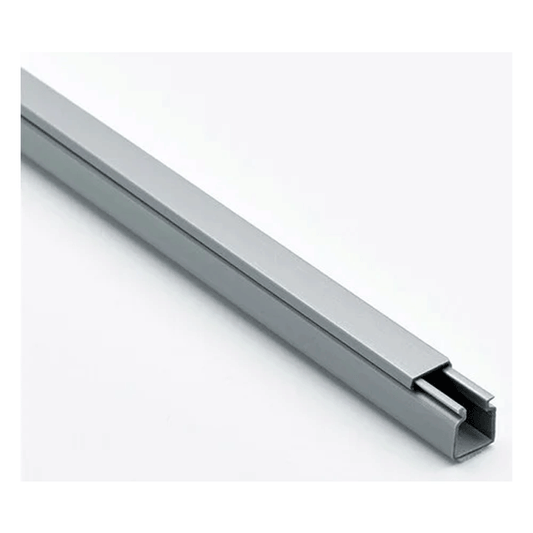 TRUNKING 12X13MM SELF-ADHESIVE EN 50085-2-1 ALUMINIUM VIOKAR