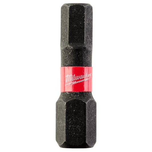 MILWAUKEE 5MM X 25MM HEX SHOCKWAVE BIT 2PCS