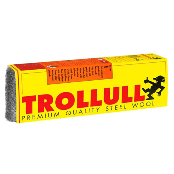 TROLLUL STEEL WOOL 200G GRADE 0000 RUSTINS