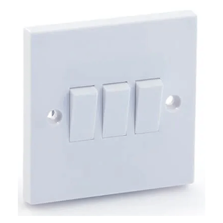 SWITCH 6AMP 3GANG  2WAY