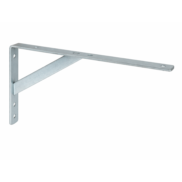 METAL SHELF BRACKET 100X350X3MM NICKEL