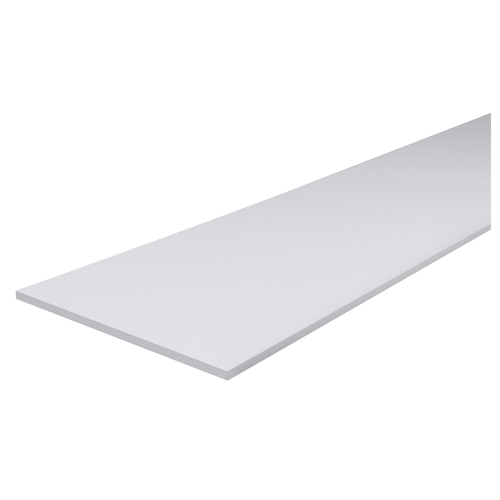 SHELF MFC  WHITE EDGED 900X400X18MM