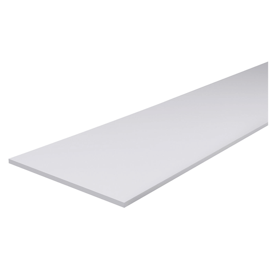 SHELF MFC  WHITE EDGED 900X400X18MM