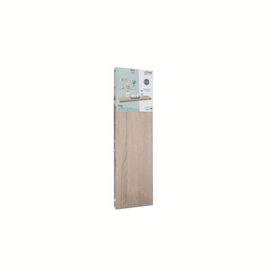 WALL SHELF OAK 80CM NATURAL