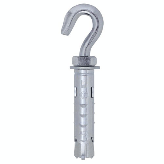 FORGED CUP HOOK WHITE ZINC PLATED 12X50 50PCS