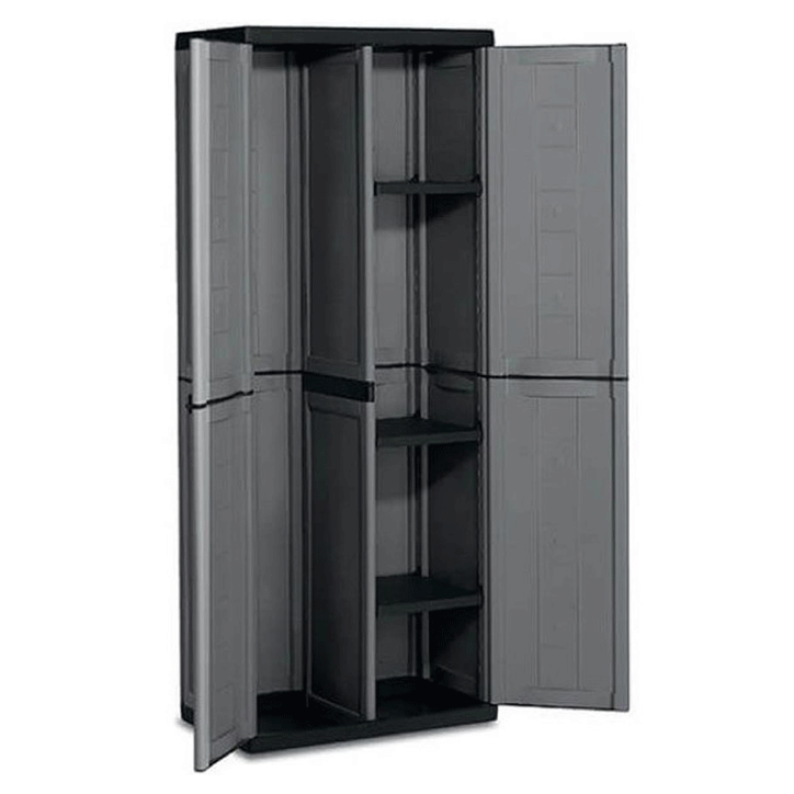 MULTIPURPOSE CABINET JOLLY DARK GREY/BLACK
