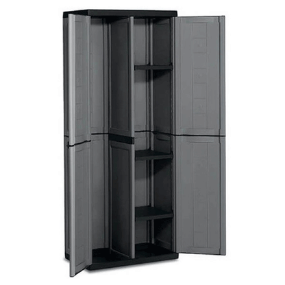MULTIPURPOSE CABINET JOLLY DARK GREY/BLACK
