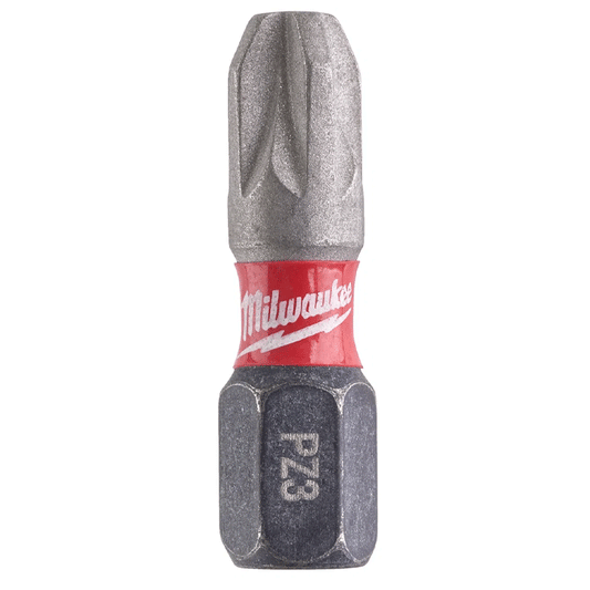 MILWAUKEE PZ 3 x 25mm SHOCKWAVE  BIT 2PCS