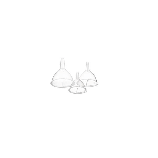 FUNNEL PLASTIC TRANSPARENT X3
