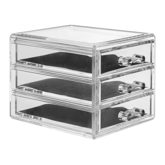 BOX JEWELERY 3 DRAWERS S