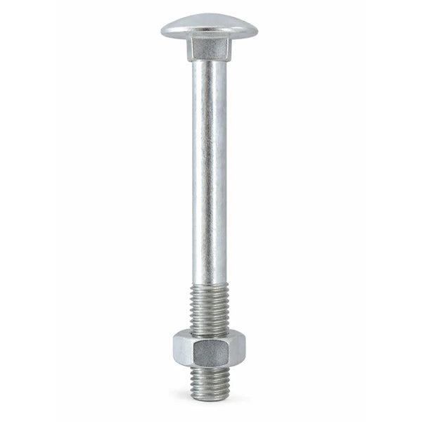 COACH BOLT+NUT ZPL 12X120MM 50PCS