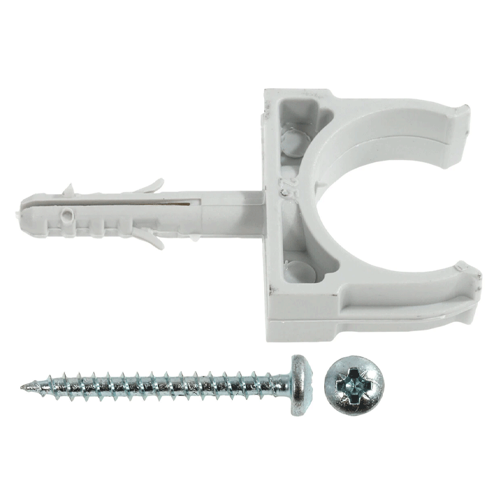 COLLAR FOR PIPES & CABLES 25MM 3PCS
