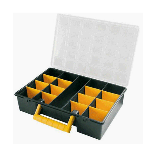 ORGANIZER PLASTIC 362X250X85MM W/DIVIDER