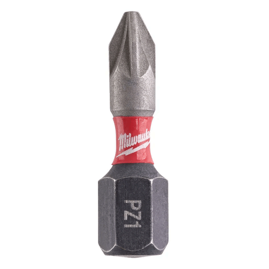 MILWAUKEE PZ 1 x 25mm SHOCKWAVE BIT 2PCS