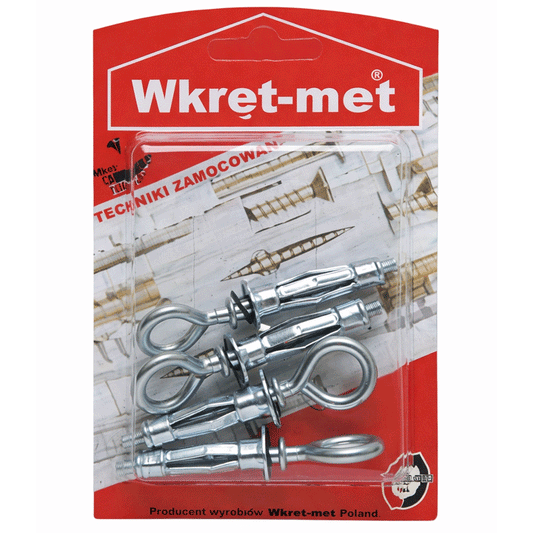 ΜΕΤΑΛΛΙΚΟ ΒΥΣΜΑ ΓΥΨΟΣΑΝΙΔΑΣ ΜΕ ΚΡΙΚΟ 4x32mm 4τεμ.
