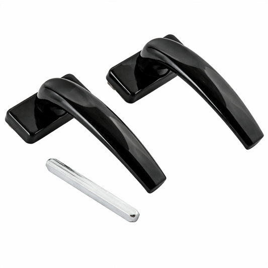 DOOR HANDLES ALUMINIUM BLACK