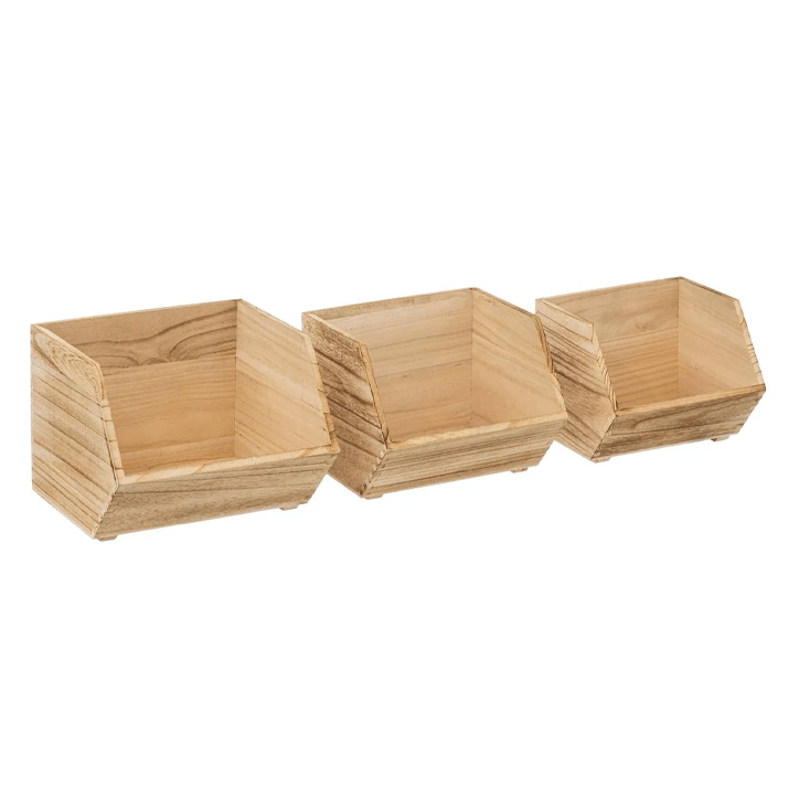 STACKABLE CRATE RACK X3