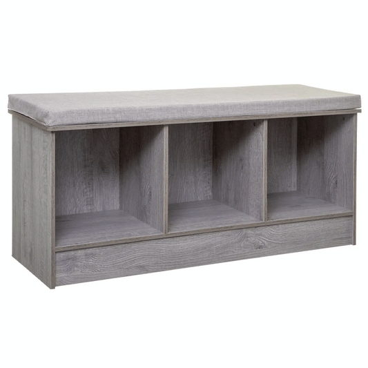 3 CPT WOOD BENCH MIX GREY