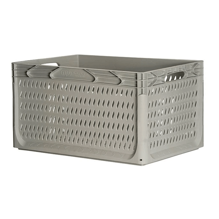 INDUSTRIAL BOX PERFORATED 60X40X32 GREY