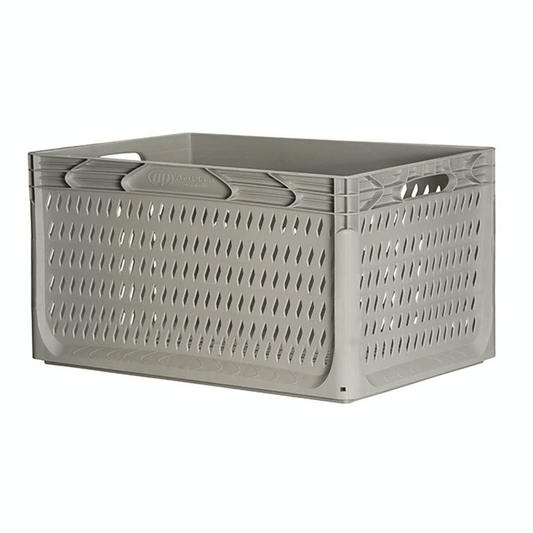 INDUSTRIAL BOX PERFORATED 60X40X32 GREY