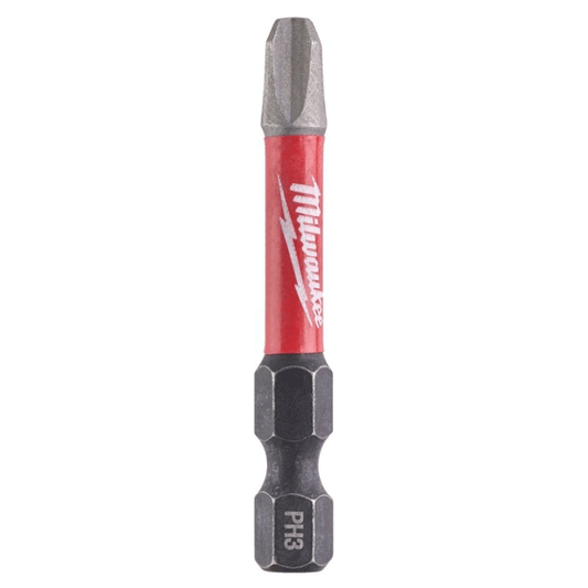 MILWAUKEE PH 3 x 50mm SHOCKWAVE BIT