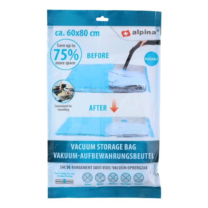 STORAGE BAG VACUUM 60X80CM