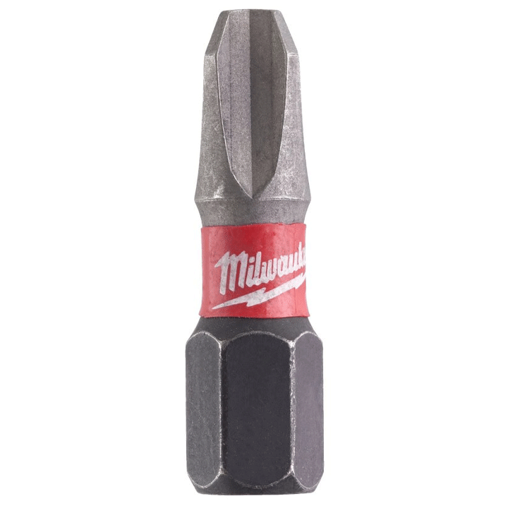 MILWAUKEE PH 3 x 25mm SHOCKWAVE BIT 2PCS