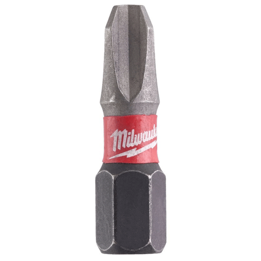 MILWAUKEE PH 3 x 25mm SHOCKWAVE BIT 2PCS