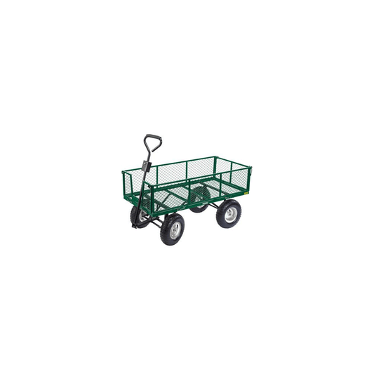 GARDEN STEEL MESH CART 450KG HEAVY DUTY