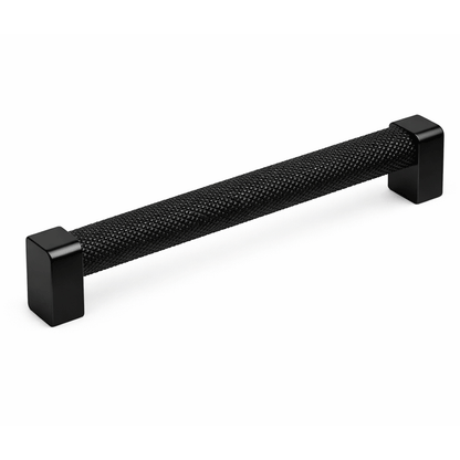 CABINET HANDLE ZA1452 128 BLACK MAT