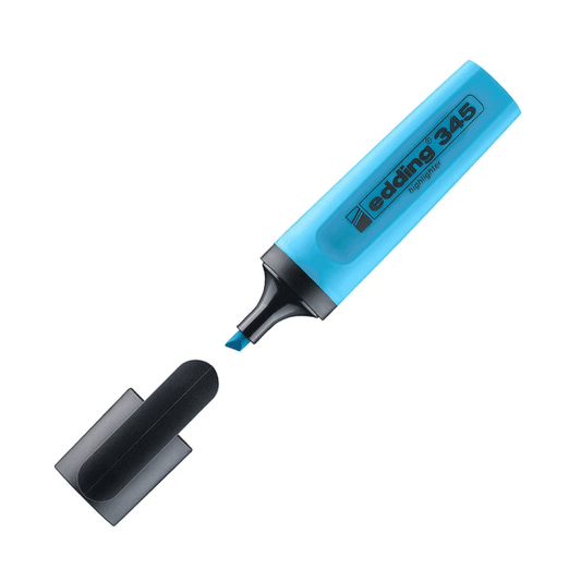 EDDING TEXTMARKERS BLUE  E-345