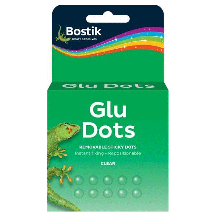 BLU-TACK REMOVABLE GLUE DOTS 200PCS