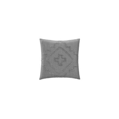 CUSHION TUFTED INCA GRAY 40X40