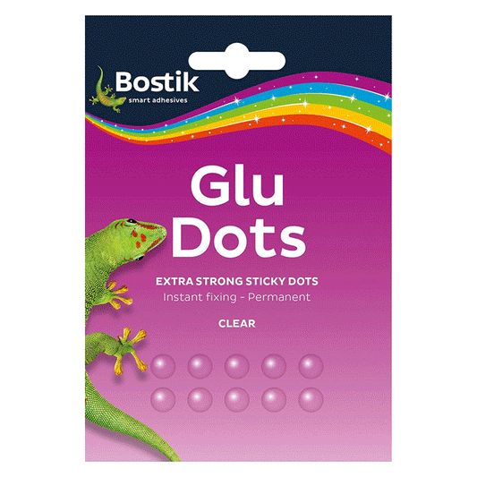 STICKI DOTS CLEAR EXTRA STRENGTH 64PCS