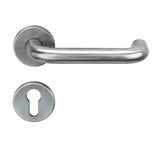 DOOR HANDLES LH1002 19MM S/STEEL