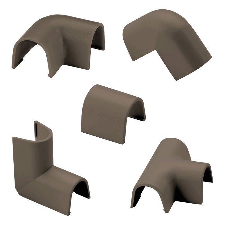 SGE.CLIPS GONIAKA C/FIX KIT 322020 BROWN
