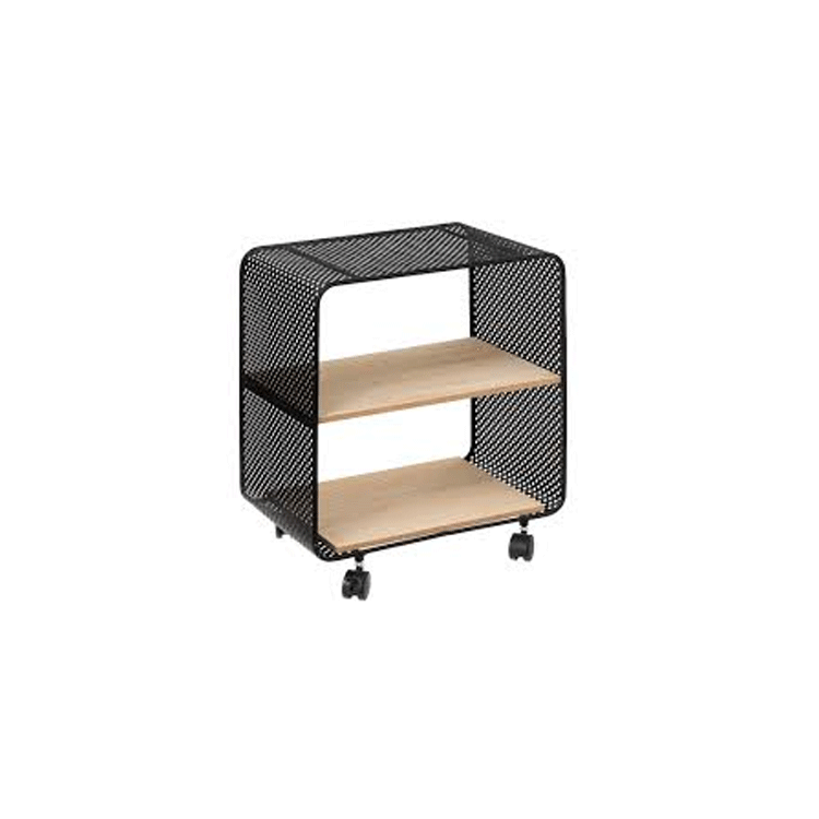 METAL/WOOD 2 CASES SHELVES