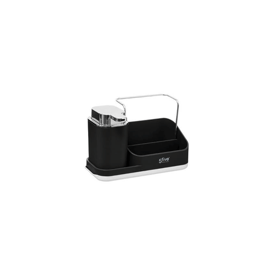 SINKCADDY WITH DISPENSER BLACK NEO